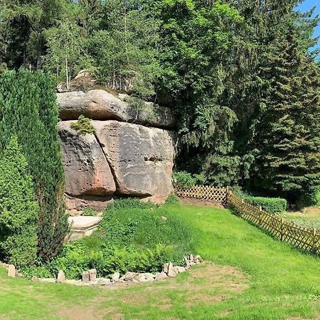 Waldferienhaus Dunja Mit Whirlpool, Sauna U Garten Hain  Exteriér fotografie